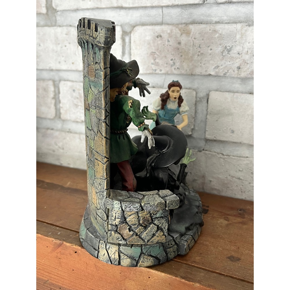 I'm Melting Wizard of Oz Collectible Figurine w Dorothy Scarecrow Wicked Witch - Picture 7 of 10